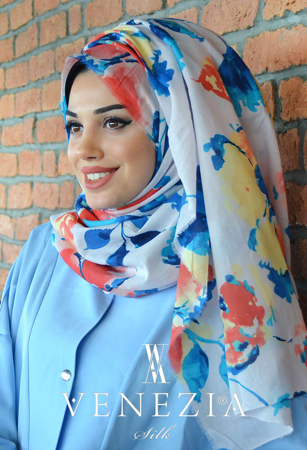 AKEL - AKEL GELİNCİK KOLEKSİYONU COTTON ŞAL 31214-002