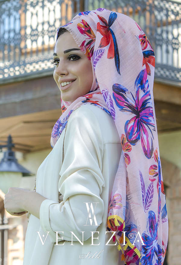 AKEL - AKEL RAPUNZEL KOLEKSİYONU PONPONLU COTTON ŞAL 32062-002