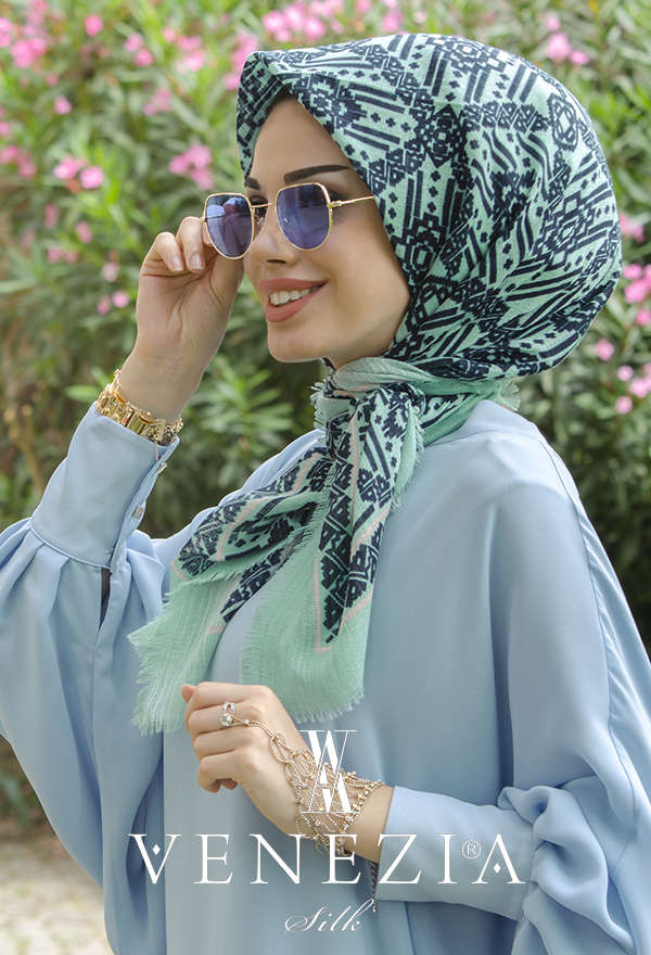 Us. Polo Assn. - U.S POLO ASSN. OTANTİK DESEN COTTON ŞALEŞARP 35210-005