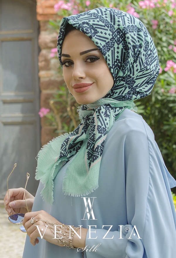 Us. Polo Assn. - U.S POLO ASSN. OTANTİK DESEN COTTON ŞALEŞARP 35210-005 (1)