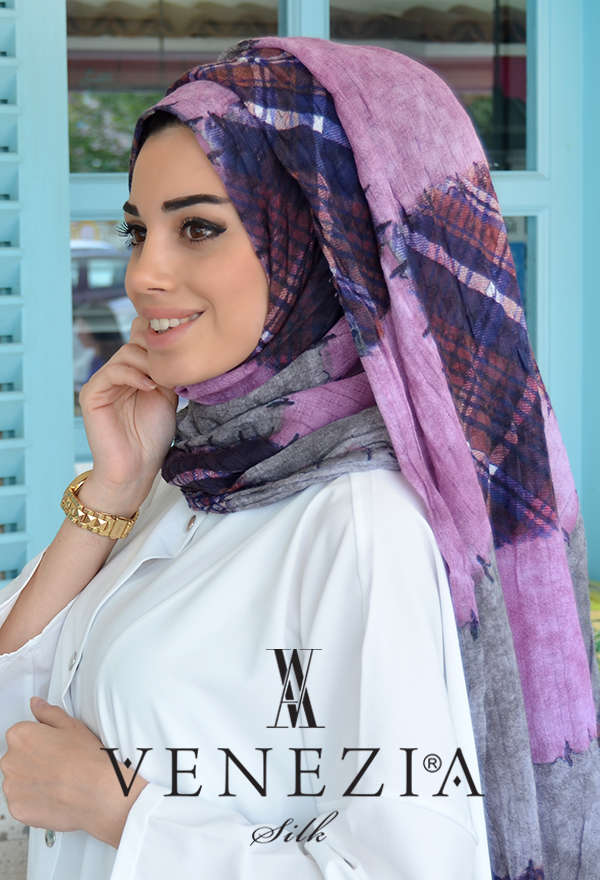 Us. Polo Assn. - U.S POLO ASSN. PATCHWORK ORGANİK COTTON ŞAL 31085-005 (1)