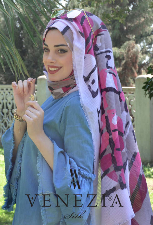 Vanensis - VANENSİS AŞKIN MEVSİMİ COTTON ŞAL KOLEKSİYONU 31118-001