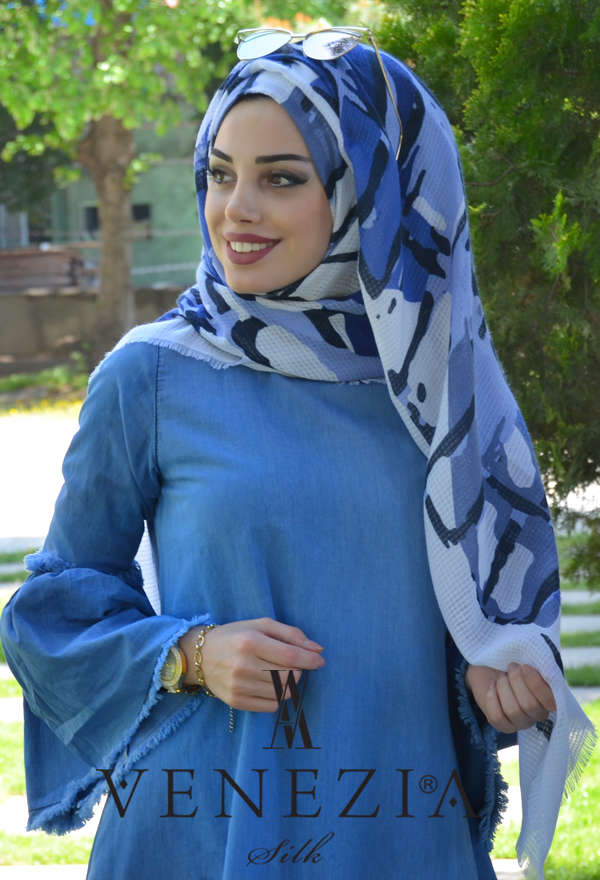 Vanensis - VANENSİS AŞKIN MEVSİMİ COTTON ŞAL KOLEKSİYONU 31118-002 (1)