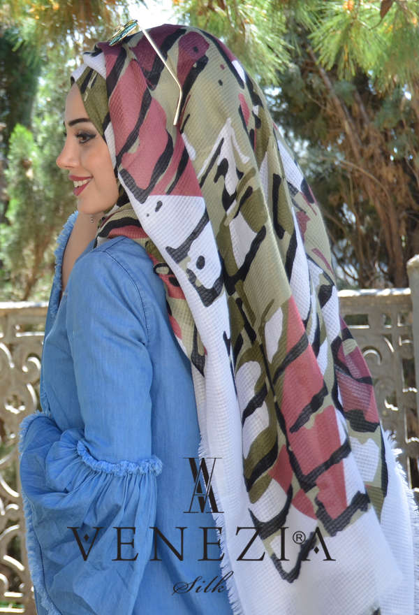 Vanensis - VANENSİS AŞKIN MEVSİMİ COTTON ŞAL KOLEKSİYONU 31118-007 (1)