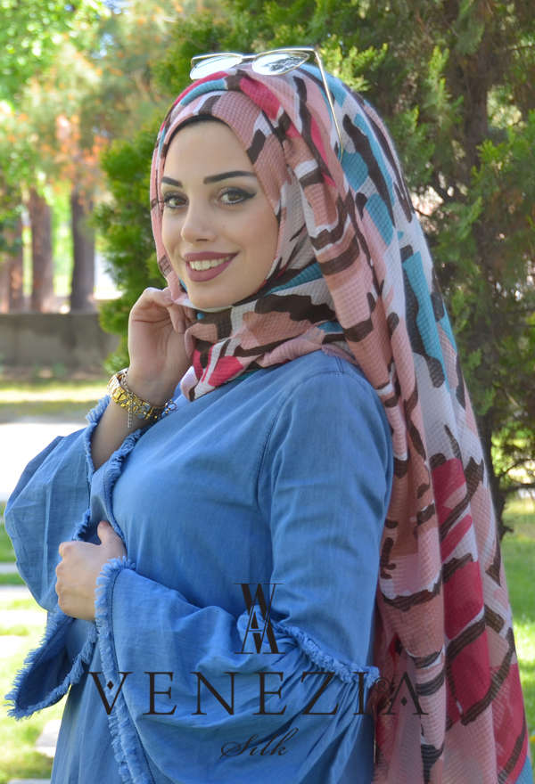 Vanensis - VANENSİS AŞKIN MEVSİMİ COTTON ŞAL KOLEKSİYONU 31118-008