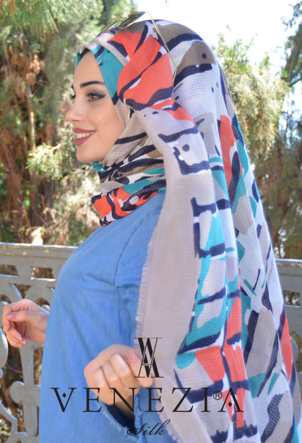 Vanensis - VANENSİS AŞKIN MEVSİMİ COTTON ŞAL KOLEKSİYONU 31118-011