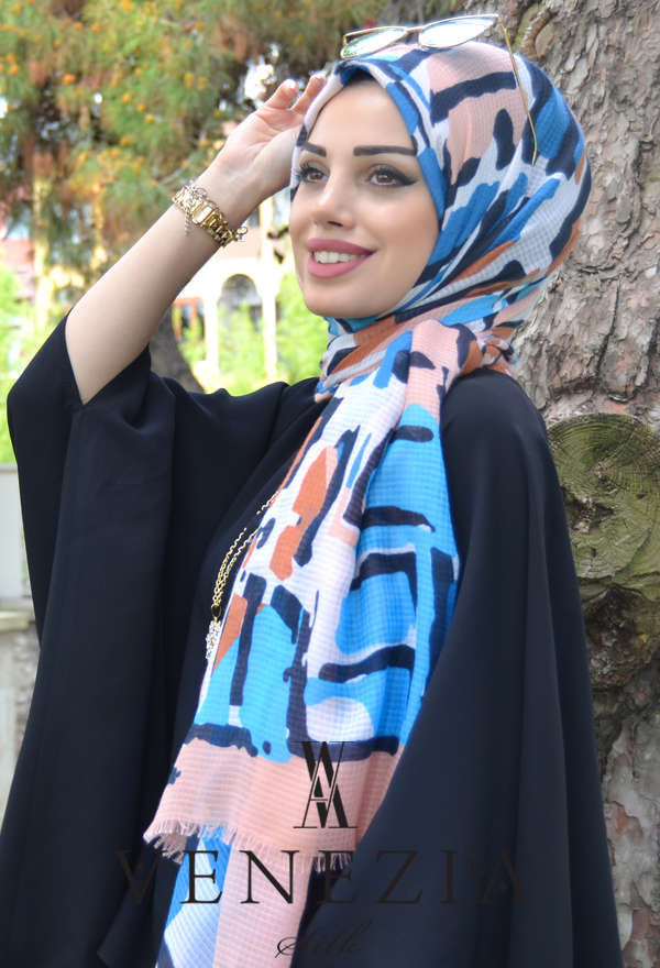 Vanensis - VANENSİS AŞKIN MEVSİMİ COTTON ŞAL KOLEKSİYONU 31118-013