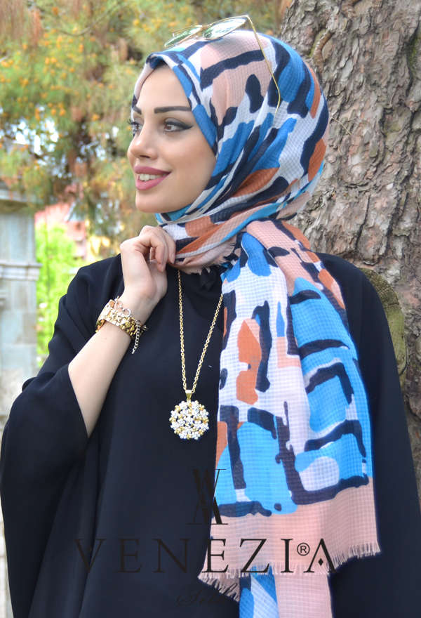 Vanensis - VANENSİS AŞKIN MEVSİMİ COTTON ŞAL KOLEKSİYONU 31118-013 (1)