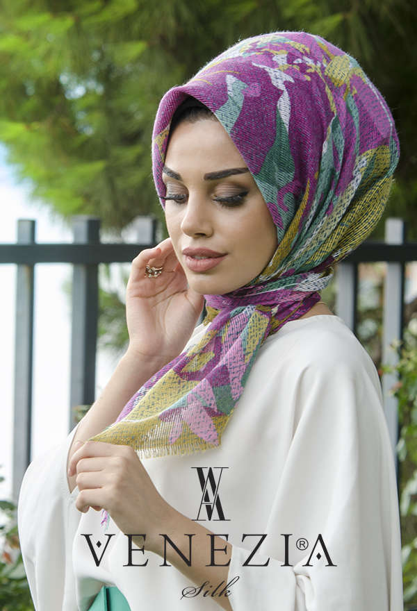 Vanensis - Vanensis Fileli Cotton Şaleşarp Koleksiyonu 34210-001 (1)