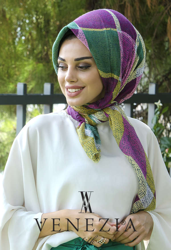 Vanensis - Vanensis Fileli Cotton Şaleşarp Koleksiyonu 34220-001 (1)