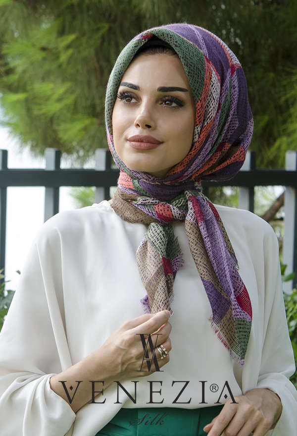 Vanensis - Vanensis Fileli Cotton Şaleşarp Koleksiyonu 34220-003