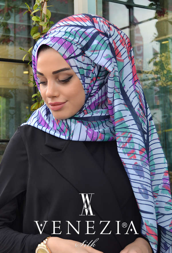 Vanensis - VANENSİS YAKAMOZ KOLEKSİYONU ŞİFON ŞAL 31321-004 (1)