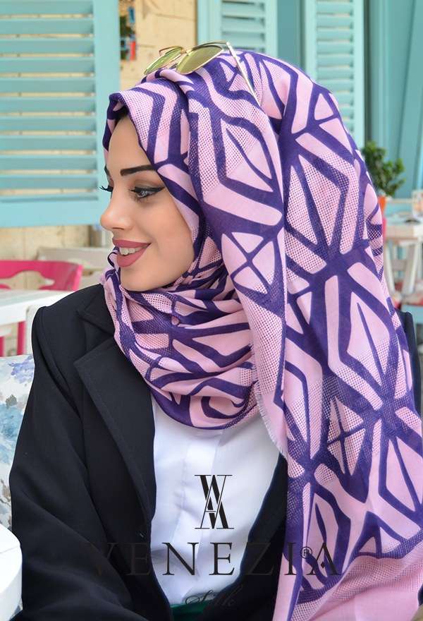 Vanensis - VANENSİS YILDIZ SERİSİ FİLELİ COTTON ŞAL 31115-002 (1)