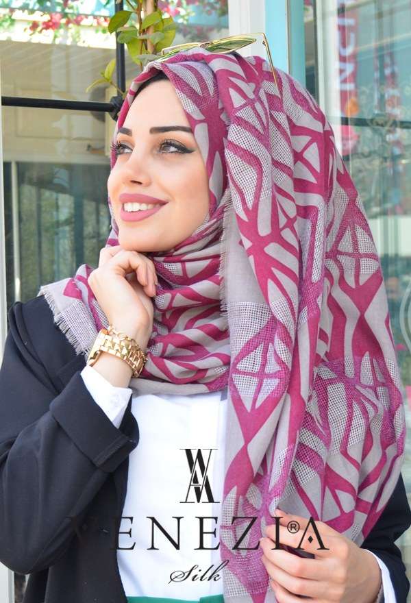 Vanensis - VANENSİS YILDIZ SERİSİ FİLELİ COTTON ŞAL 31115-008