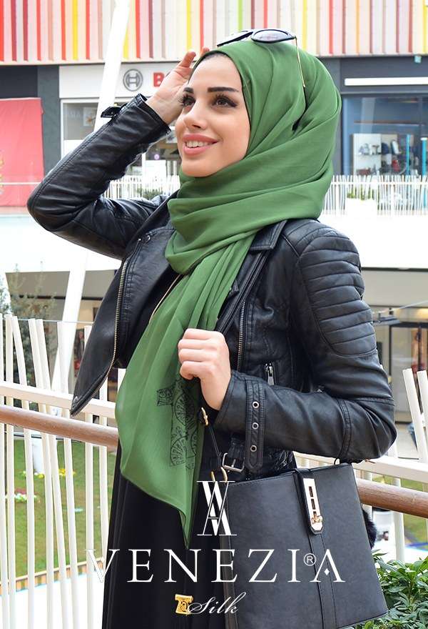 VENEZİA SİLK - Venezia Kösem Sultan Koleksiyonu İpek Şal 413129-003 (1)
