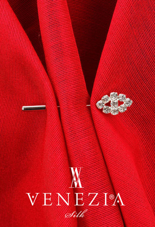 VENEZİA SİLK - Venezia Silk Figürlü Eşarp İğnesi IGN128