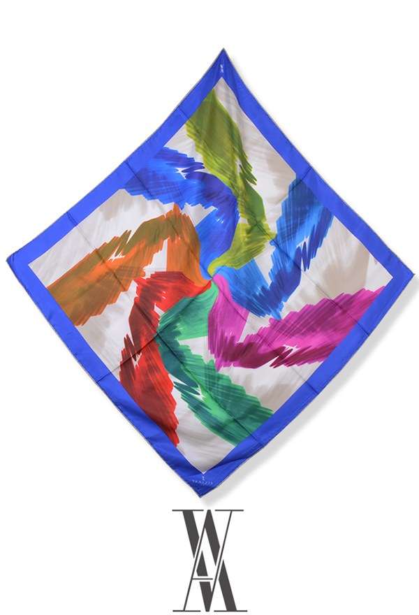 VENEZİA SİLK - Venezia Twill İpek Eşarp 213150-003 (1)