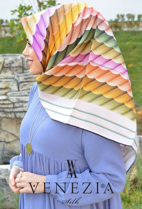 VENEZİA SİLK - Venezia Twill İpek Eşarp 213155-009
