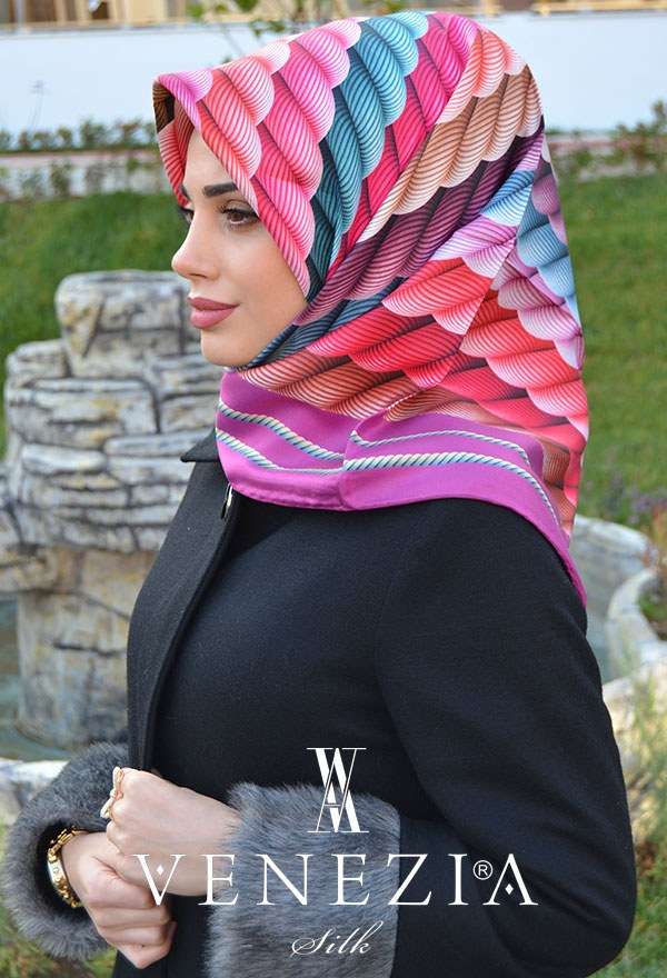 VENEZİA SİLK - Venezia Twill İpek Eşarp 213155-018