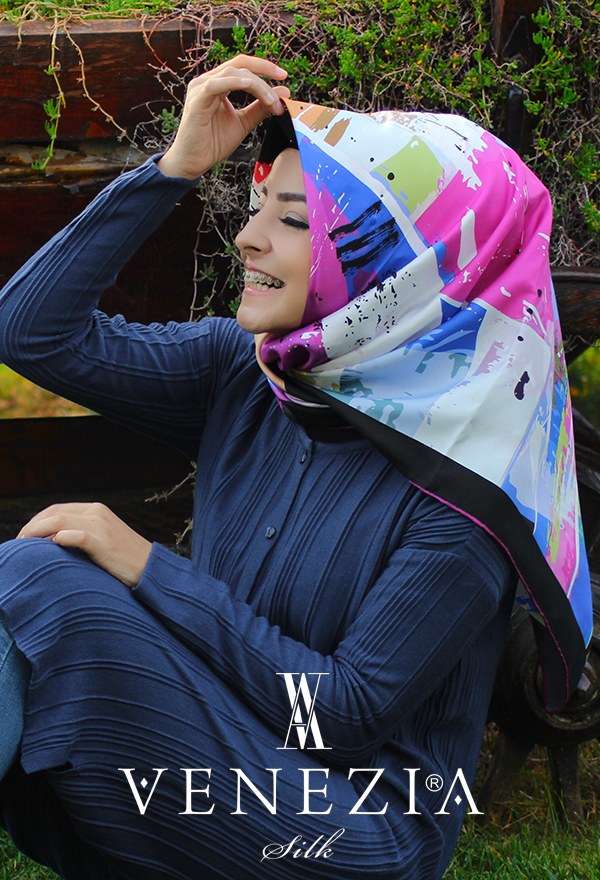 VENEZİA SİLK - Venezia Twill İpek Eşarp 213157-008
